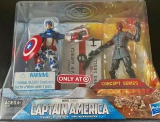 Target Exclusive Captain America Concept Series Two-Pack 2011