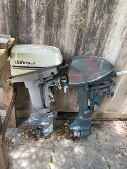 Outboard  Jonson   6 Hp    8 Hp     No Problem Start  Ok 750 Each    Cada Uno
