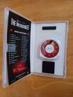 The Incredibles movie PSP UMB