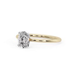 Engagement Ring - 1.96 Carat, Oval, Lab-grown, IGI Certified