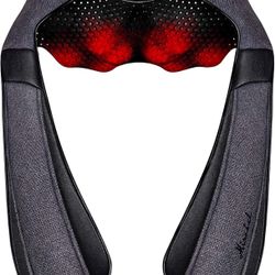 Back Massager, Shiatsu Back Neck Massager with Heat