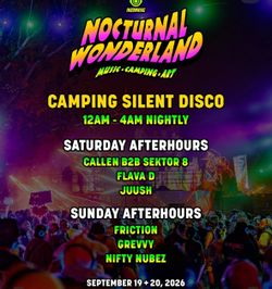 Nocturnal wonderland camping