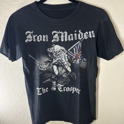 Iron Maiden Unisex T-Shirt Sketched Trooper small
