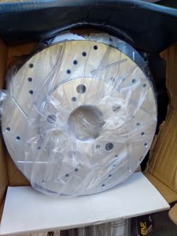 TOYOTA CAMRY FRONT SLOTTED FRONT ROTOR'S