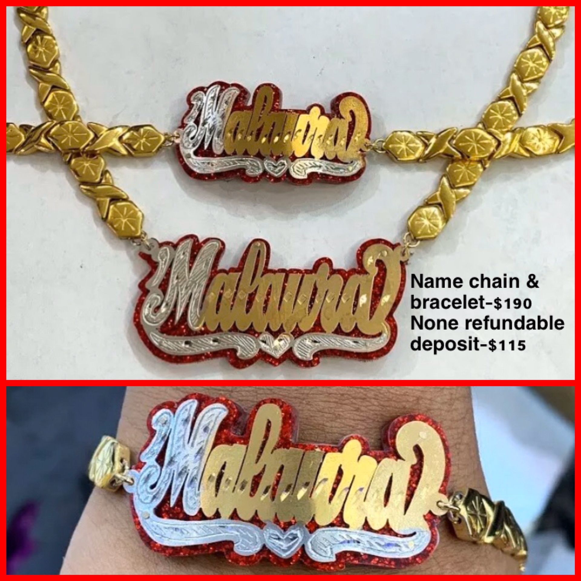 Name chain set
