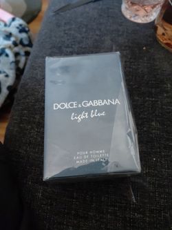 MENS DOLCE GABANNA LIGHT BLUE COLOGNE