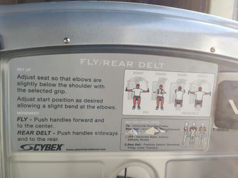 Cybex VR3 Pec Fly/Rear Delt (Delivery Included)