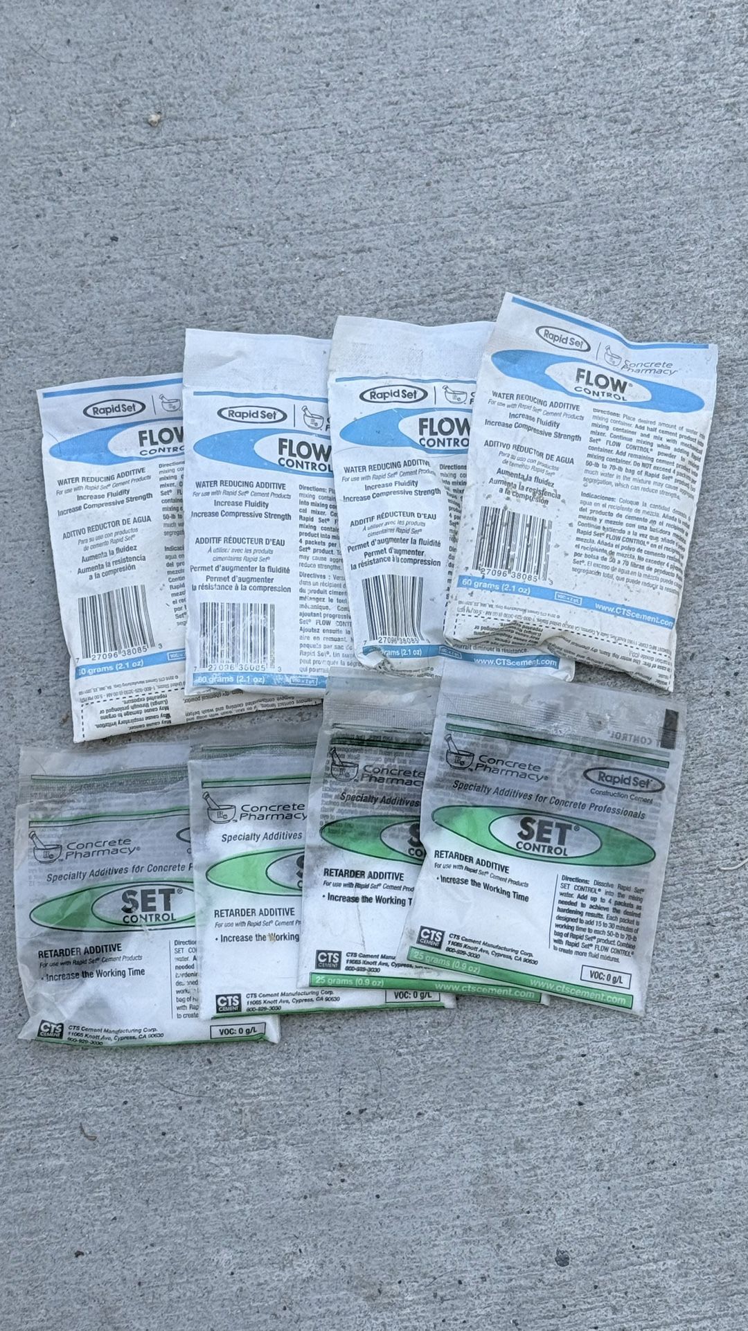 Rapid Set Flow Control, Concrete Builders New