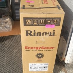 NEW RINNAI ENERGYSAVER DIRECT VENT WALL FURNACE