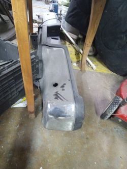 Rear Bumper With Hitch