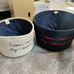 Dog Toy Baskets 