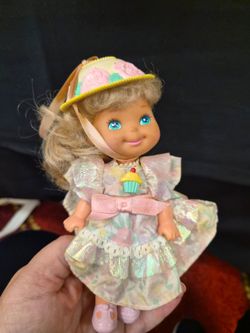 Vintage Cherry Merry Muffin Doll