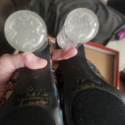 Womens Size9 ROUGE  UPRIGHT-01S  Black FABRIC