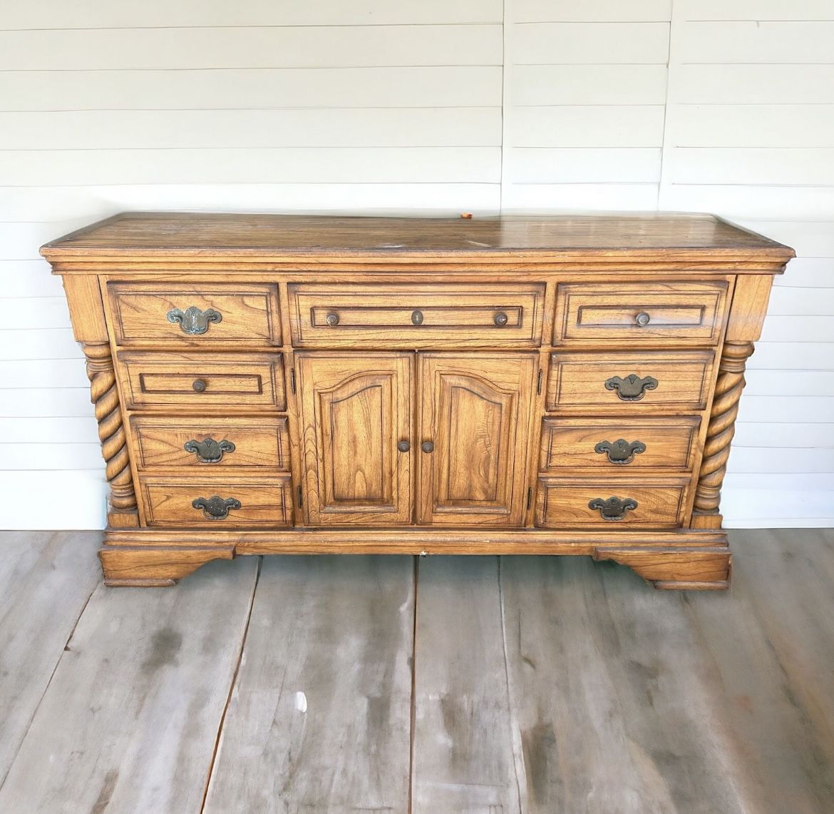$65 for Large Wood Storage Dresser Cabinet