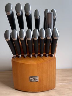 Chicago Cutlery Wooden Knife Block