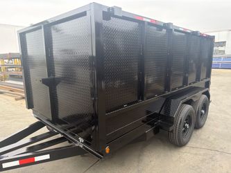 New dump trailer Diamond wall 2027 12 ft !
