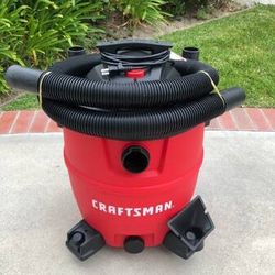 Craftsman Corded 6.0 HP 16 Gallon Wet Dry Shop Vac Vacuum * Needs Filters * 