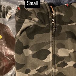 Grey Bape Zipup