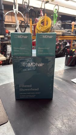 MD Hair Filtered Showerhead Shower Head with Extra Filters