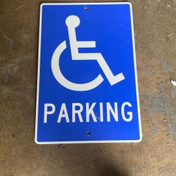 Handicap Sign