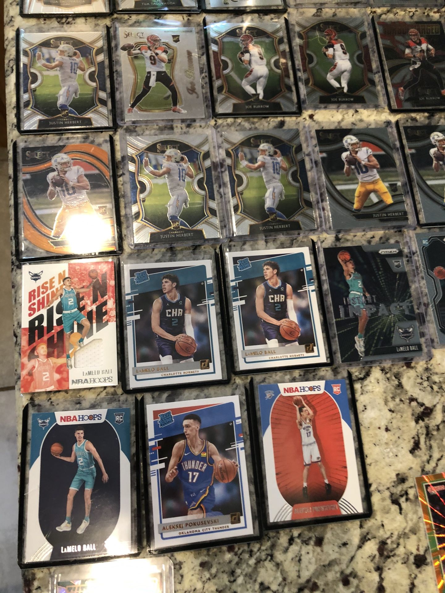 Select / Prizm Herbert Ball Burrow Lebron Charizard for Sale in Avon, OH -  OfferUp