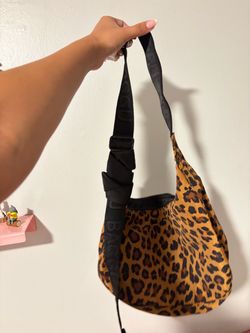 Baggu Leopard Crescent Medium