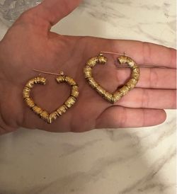 14 k earrings