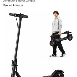 Foldable Electric Scooter with App Control, 19 MPH Top Speed and 19 Mile Range