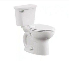 American Standard Cadet 12 in. Rough In 2-Piece 1.28 GPF Single Flush Elongated Chair Height Toilet with Slow Close Seat in White