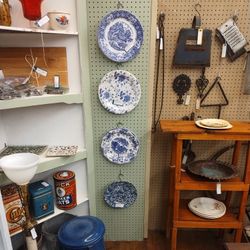 Vtg Blue And White Plates $12-$24 Each