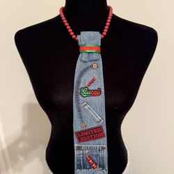 Custom Necktie Necklace, One Of A Kind. $40.