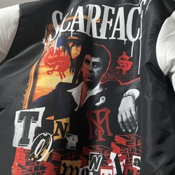Scarface Varsity Jacket Size L - Like New - $75 OBO 🔥