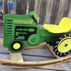 John Deere KidKraft tractor rocker collectable