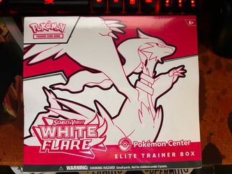 Pokemon center white flare ETB