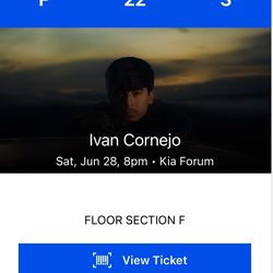 Ivan Cornejo Tickets Mirada Tour Part 2