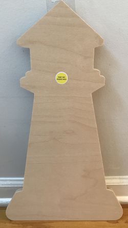 Paint Me! DIY Wood Plaque, Brand NEW! Porch Pickup or Can Ship!