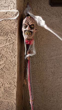 Halloween Monster Head Staff Decoration