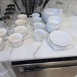 Bowls, Saucers, Cups