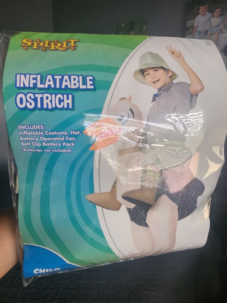 Inflatable Ostrich Kids Costume