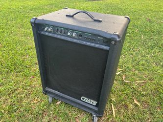 Crate BX-100 bass amp w/15” speaker
