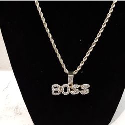 14k Gold-plated 24-in Chain With Pendant 