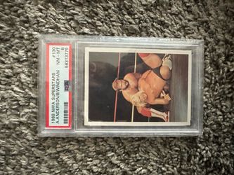 1988 N.W.A. Superstars A.Anderson/B.Windham PSA 8 Graded #130