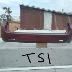 2011-2020 Toyota Sienna No Sensors Rear Bumper 