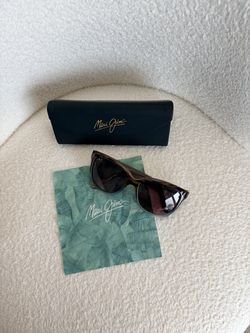 Maui Jim Starfish Polarized Sunglasses STG w/ original case & cloth
