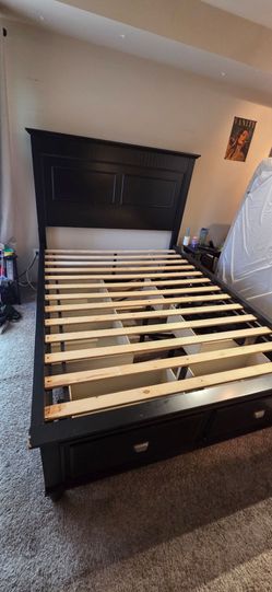 Queen bed frame