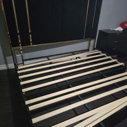 California  King Bed Frame Almost New 