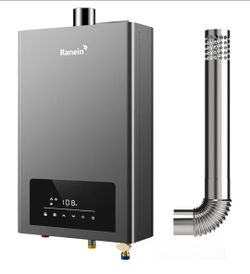 Ranein Propane Gas Tankless Water Heater, Indoor Max 3.6 GPM, 80,000 BTU Instant Hot Water Heater