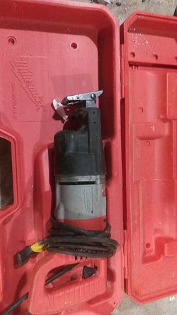 Milwaukee heavy duty sawzal corded