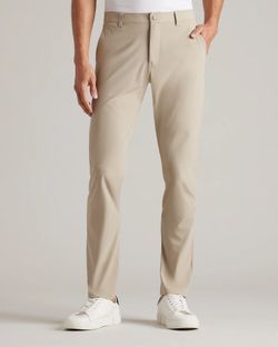 Tan Rhone commuter slim chino pants 32x 33L