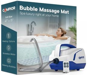 Bubble Bath Massager 47.24" x 14.57 – Full-Body Hydrotherapy Massager for Bathtub,